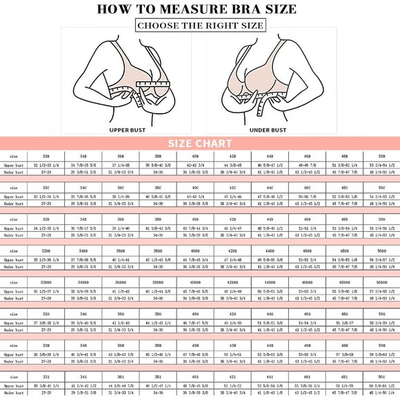 Women's Champagne Sexy Lace Bra Non Padded Underwire Unlined Bra Full Coverage - Picture 6 of 6